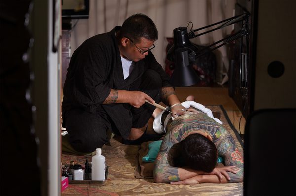 Horishi / Tattoo Artist Horikazu. Asakusa, Tokyo, Japan. Oct. 29, 2024. Photograph by Cory Lum/ 2024