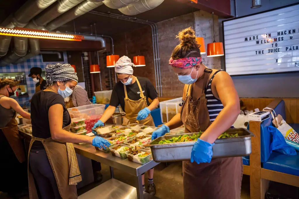 Hackney Foods Inside the community kitchen feeding Hackney | Huck