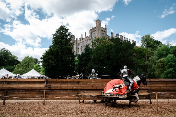 Jousting Tournament at Arundel Castle - Magda Campagne