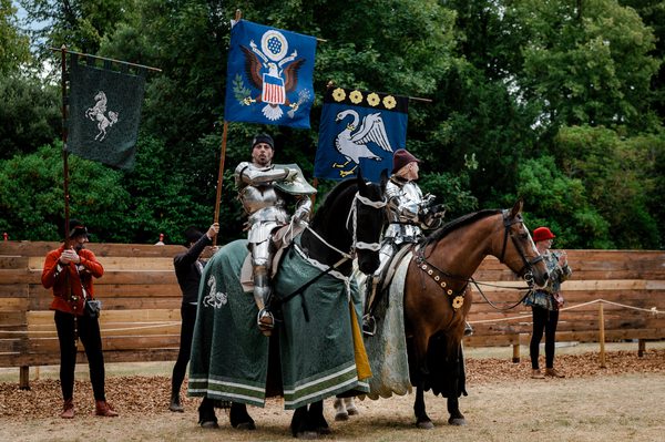 Jousting Tournament at Arundel Castle - Magda Campagne