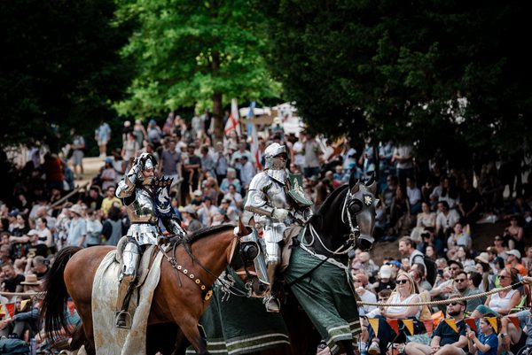 Jousting Tournament at Arundel Castle - Magda Campagne